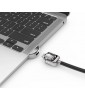 Maclocks Compulocks “THE LEGDE" Adaptador de ranura de seguridad paraMacBook Air con cable de seguridad con llave