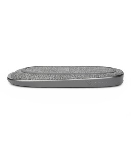 Moshi Porto Q 5K Portable Battery with Built-in Wireless Charger - Nordic Gray