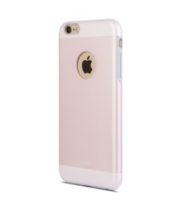Moshi iGlaze - ultra-slim snap on case for iPhone 6/6s Plus - Carnation Pink