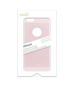 Moshi iGlaze - ultra-slim snap on case for iPhone 6/6s Plus - Carnation Pink