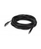 LMP Thunderbolt 3 (USB-C) Optical Cable, active, 40 Gbit/s, black, 25 m