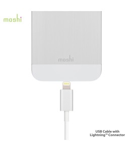 Moshi USB Cable with Lightning Connector White (1m)