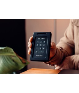 Glyph SecureDrive+ Keypad, 2TB Encrypted HDD Drive with Keypad, Bus-powered, USB 3.2 Gen1, USB-C & Thunderbolt compatible