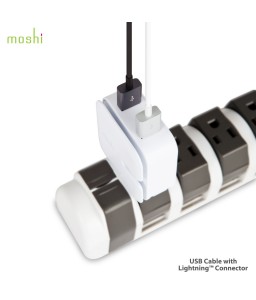 Moshi USB Cable with Lightning Connector White (1m)