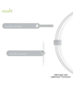 Moshi USB Cable with Lightning Connector White (1m)