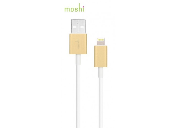 Moshi USB Cable with Lightning Connector Gold (1m)