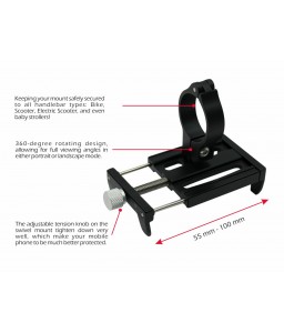 Swissten Aluminum bike holder BC2