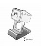 Swissten Aluminum stand for apple watch silver
