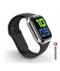 Swissten Silicone band for apple watch 38-40 mm black