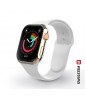 Swissten Silicone band for apple watch 42-44 mm white