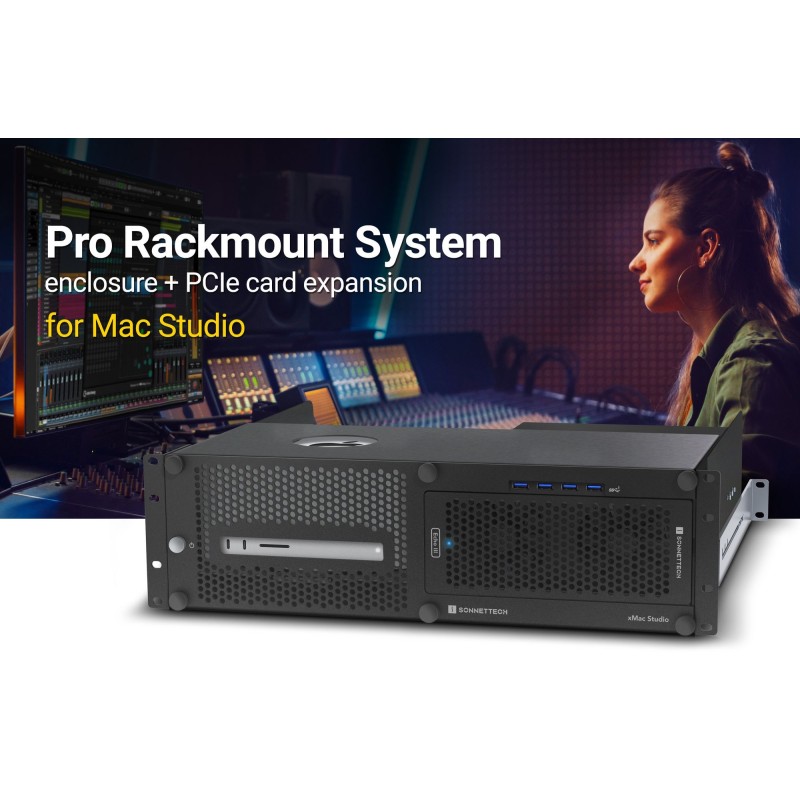 Sonnettech xMac Studio/No Module PCIe Card Expansion + Rackmount Systems for Mac Studios