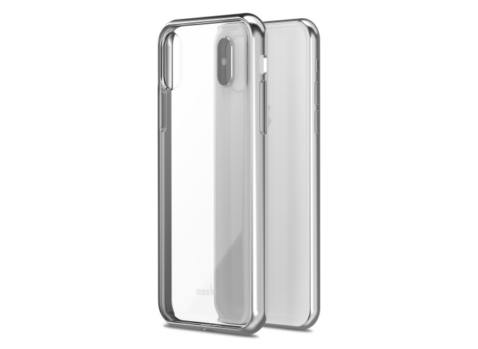 Moshi Vitros for iPhone XS/X - Ultra slim case protection - Jet Silver