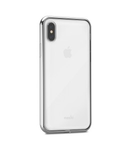 Moshi Vitros for iPhone XS/X - Ultra slim case protection - Jet Silver