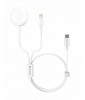 Swissten Wireless Charger 2in1 Apple Watch And Lightning, USB-C 1.2 M