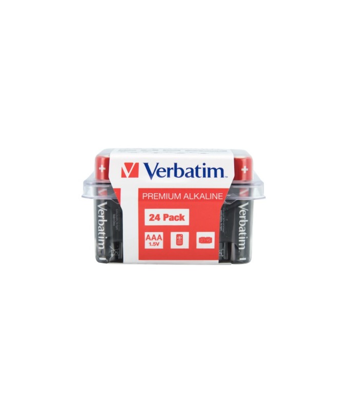 Verbatim ALKALINE BATTERY AAA 24 PACK (BOX)
