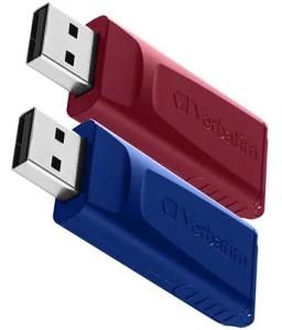 Verbatim Guida USB 2.0 Store 'N' Go 2 x 32GB (Rosso / Blu)