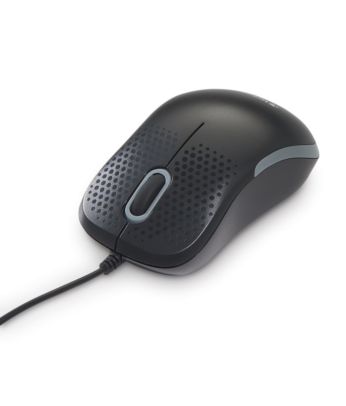 Verbatim Silent ooptical USB-A mouse, black, 1,5 m cable