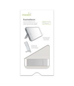 Moshi Kameleon - designer case with aluminum kickstand - fits iPhone 6/6s - Ivory White