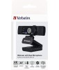 Verbatim Webcam-03 Ultra Hd 4k Autofocus Webcam With Dual Microphone