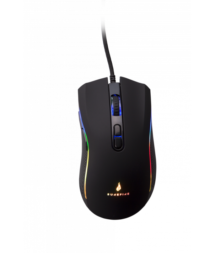SureFire Hawk Claw Gaming 7-Button Mouse with RGB