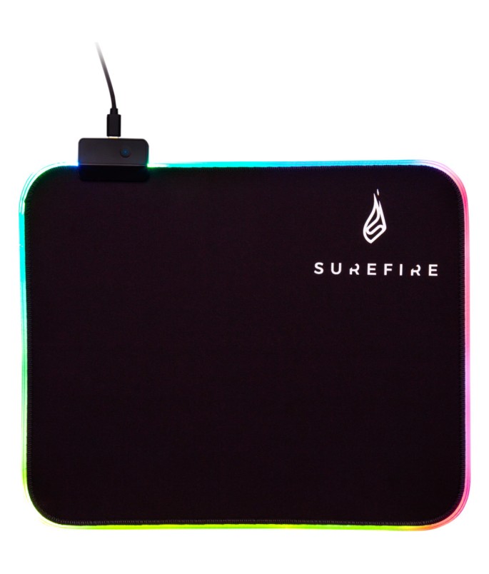 SureFire Silent Flight RGB-320 Gaming Mouse Pad