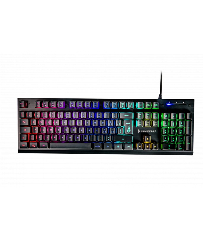 SureFire KingPin X2 Metal Gaming RGB Keyboard QWERTY Italian