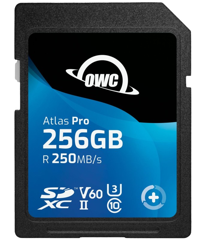 OWC 256GB Atlas Pro SDXC UHS-II V60 Media Card