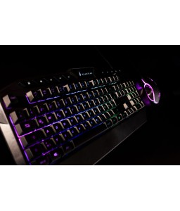 SureFire KINGPIN COMBO SET - TASTIERA RGB CON MOUSE A 7 PULSANTI E TAPPETINO - LAYOUT ITALIANO