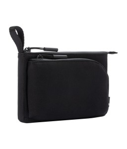 Incase Facet Accessory Organizer in tessuto twill riciclato - Nero
