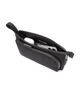 Incase Facet Accessory Organizer in tessuto twill riciclato - Nero
