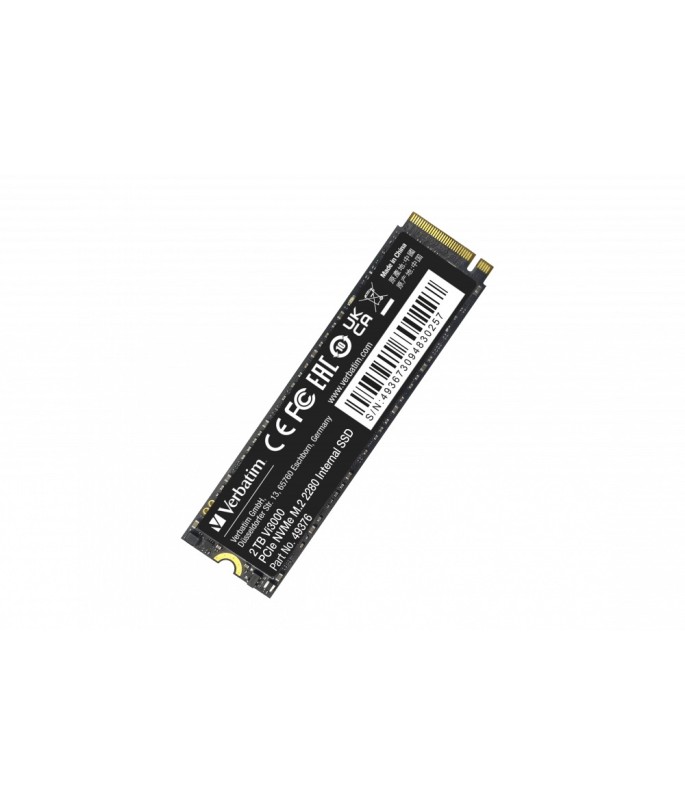 Verbatim Vi3000 Internal PCIe Gen3 NVMe M.2 SSD 2TB