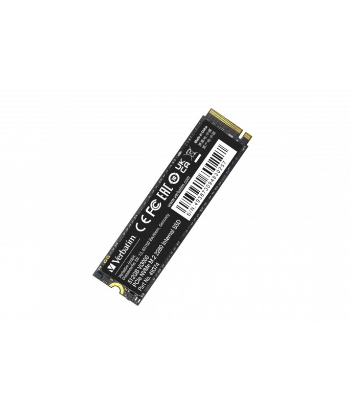 Verbatim Vi3000 Internal PCIe Gen3 NVMe M.2 SSD 512GB