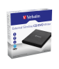 Verbatim External Slimline DVD Rewriter USB-A 2.0 Black (Win)