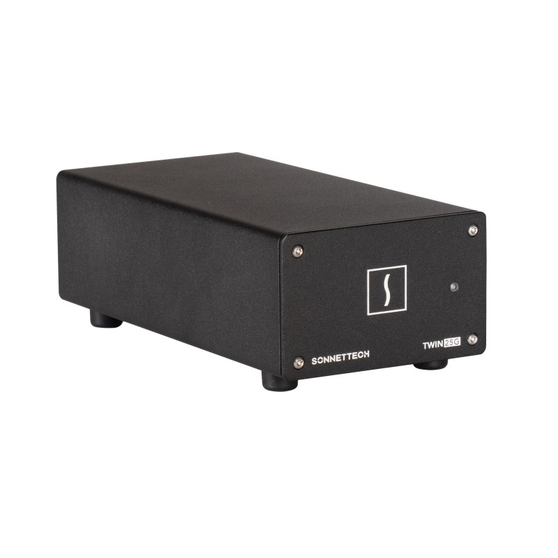 Sonnettech Twin25G Thunderbolt Dual Port 25Gb Ethernet Adapter (SFP28s included)