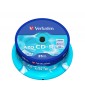 Verbatim CD-R AZO 700MB 52x Crystal Surface (25 Pack)