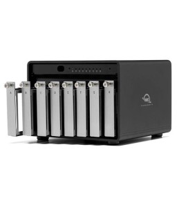 OWC 160TB Enterprise (8 x 20.0TB) ThunderBay 8 RAID Ready 8-Bay External Storage Enclosure with 2x TB3 Ports - with Softraid (RAID 0/1/4/5/1+0)