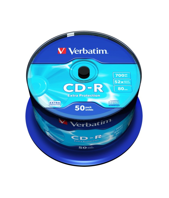 Verbatim CD-R 700MB 52x Extra Protection Surface (50 Pack)