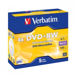 Verbatim DVD+RW SERL 4.7GB...