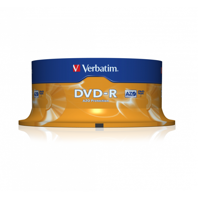 Verbatim DVD-R AZO 4.7GB 16x Matt Silver Surface (25 Pack)