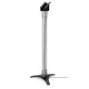 Maclocks Compulocks Höhenverstellbar VESA Mount Security Bodenständer - 45-Grad-Display Bodenständer - Schwarz