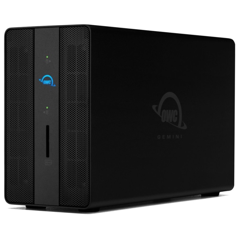 OWC Gemini - Thunderbolt (USB-C) Dock and Dual-Bay RAID External Storage Enclosure			