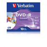 Verbatim Dvd+R Azo 4.7GB 16x Wide Printable Surface (10 Pack)