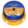 Verbatim DVD-R AZO 4.7GB 16x Matt Silver Surface (25 Pack)