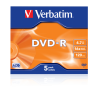 Verbatim DVD-R AZO 4.7GB 16x Matt Silver Surface (5 Pack)