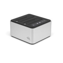 OWC Drive Dock U.2 USB 3.2 (10Gb/s) Dual-Bay Drive Docking Solution for 2.5-inch and 3.5-inch NVMe U.2 and SATA Drives