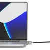 Maclocks Compulocks Ledge adapter for MacBook Pro 16" M1/M2/M3/M4/M5 + Keyed Cable Lock