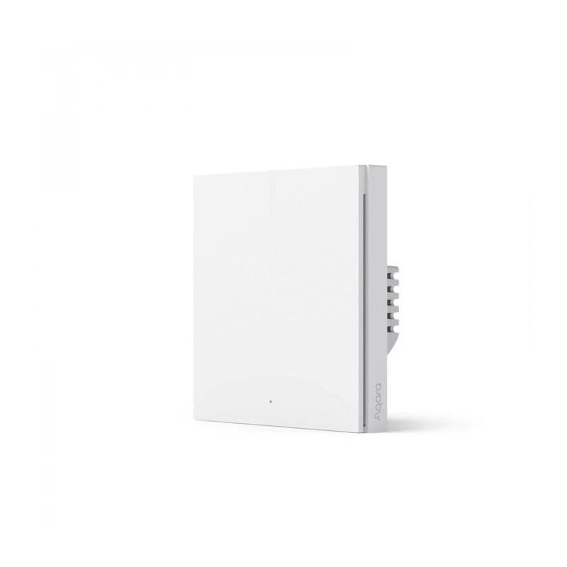 Aqara Smart Wall Switch H1 (with neutral, single rocker) - White