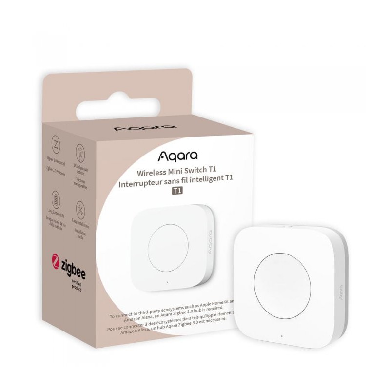 Aqara Wireless Mini Switch T1 - White