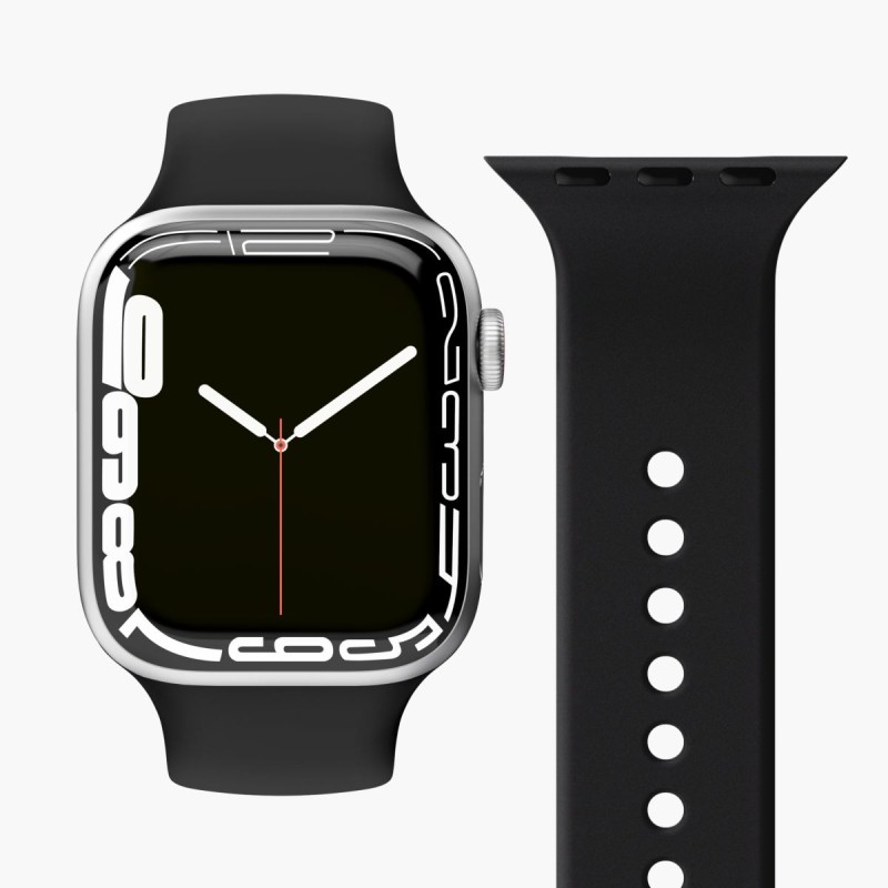 Vonmählen Silicone Loop Case size: 42 mm | 44 mm | 45 mm | 49 mm (Black)