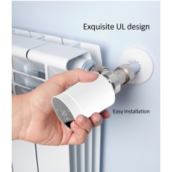 Renov8 Zigbee Thermostatic radiator valve - White